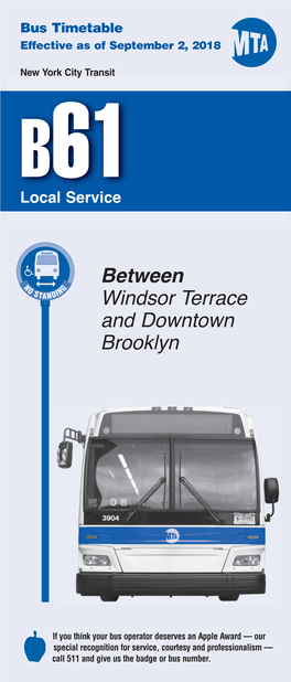 B61 Local Service