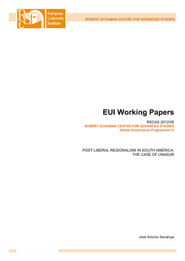 EUI Working Papers