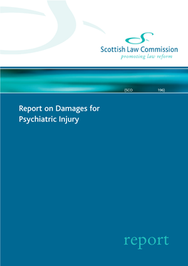 Report on Damages for Psychiatric Injury