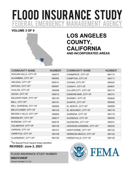 Los Angeles County, California and Incorporated Areas