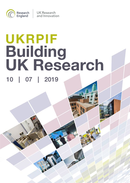 UKRPIF Building UK Research 10 | 07 | 2019