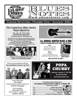 Blues Notes January 2012