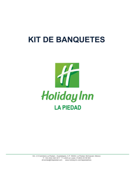 Kit De Banquetes