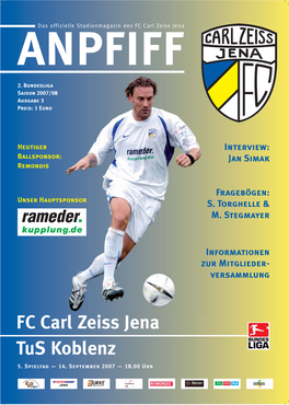 FC Carl Zeiss Jena Tus Koblenz 5