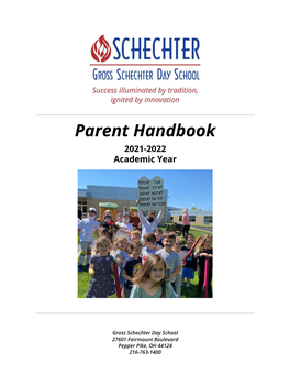 21-22 Parent Handbook Updated 8.20.21