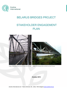 Belarus Bridges Project Stakeholder Engagement Plan