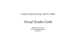 Visual Studio Code