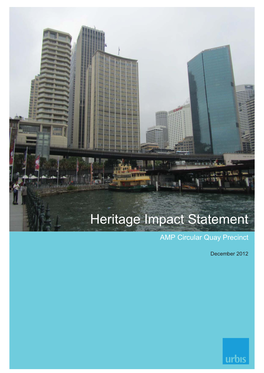 Heritage Impact Statement