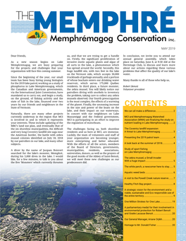 A Threat to Lake Memphremagog