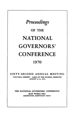 1970 NGA Annual Meeting
