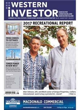 2017 Recreational Report
