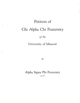 Alpha Theta Missouri 1928