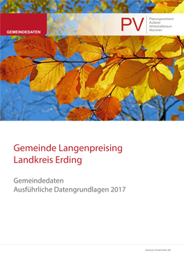 Gemeinde Langenpreising Landkreis Erding