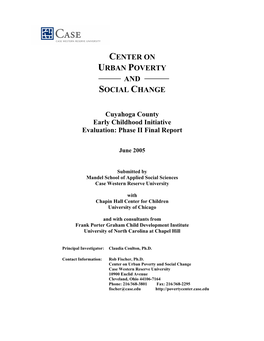 Center on Urban Poverty and Social Change