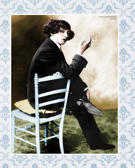 Colette in Mannenkleding, Rond 1910. Spoil Yourself Inspirerend Leven