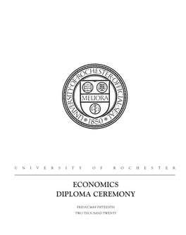 Economics Diploma Ceremony