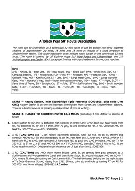 The Valleys Hundred – Route Description