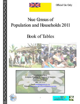 Niue Census of Population and Households 2011 Book of Tables