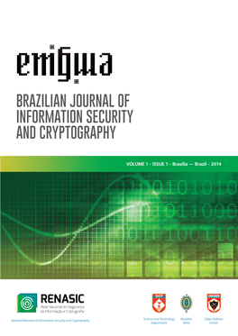 ENIGMA Journal ENIGMA — Brazilian Journal of Information Security and Cryptography