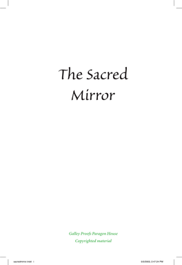 The Sacred Mirror