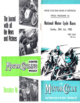 National Motor Cycle Races