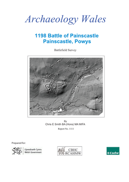 1198 Battle of Painscastle Painscastle, Powys