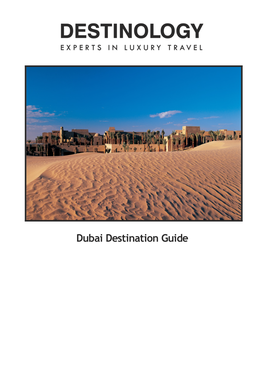 Dubai Destination Guide