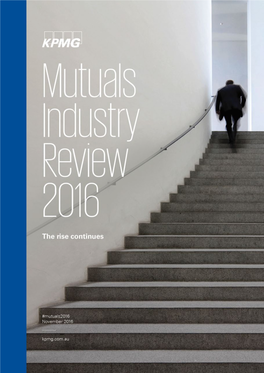 Mutuals Industry Review 2016 Team