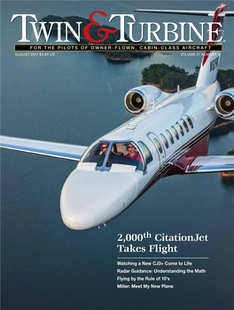 2,000 Citationjet Takes Flight