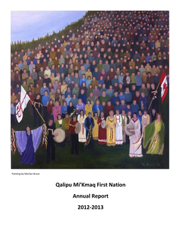 Qalipu Mi'kmaq First Nation Annual Report