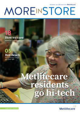 Metlifecare Residents Go Hi-Tech