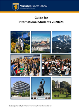 Guide for International Students 2020/21