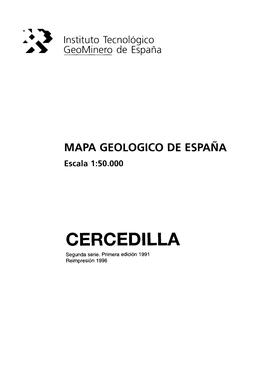 CERCEDILLA Segunda Serie