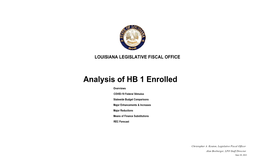 Fy 22 Hb 1 Enrolled Overview