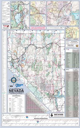 2011-2012 Official Highway Map Highway 21 3 Wells (1,515)