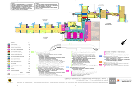 Edificio Terminal. Desarrollo Previsible. Nivel 2 Escala Doble Carta: 1 / 1.000