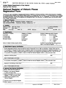 National Register of Historic Places Registration Form