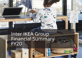 Inter IKEA Group Financial Summary FY20 Introduction