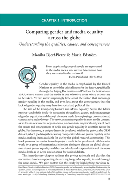 Comparing Gender and Media Equality Across the Globe Understanding the Qualities, Causes, and Consequences