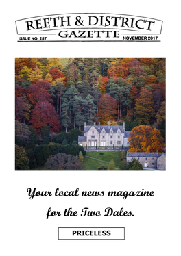 Your Local News Magazine for the Two Dales