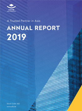 Annual Report 2019 Chairman’S Statement