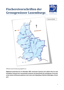 Fischereivorschriften Der Grenzgewässer Luxemburgs