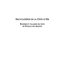 Encyclopédie De La Côte-D'or