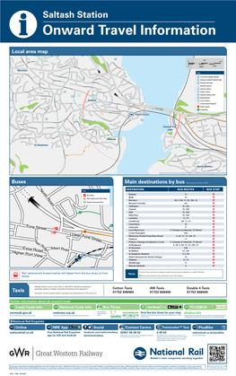 Main Destinations by Bus Local Area Map Buses Taxis