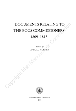 Copyright Irish Manuscripts Commission
