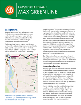 Max Green Line