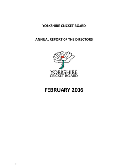 Yorkshire Cricket Board