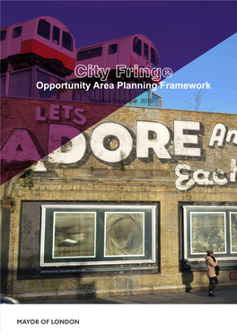 City Fringe Opportunity Area Planning Framework