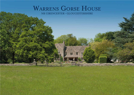 Warrens Gorse House NR CIRENCESTER • GLOUCESTERSHIRE