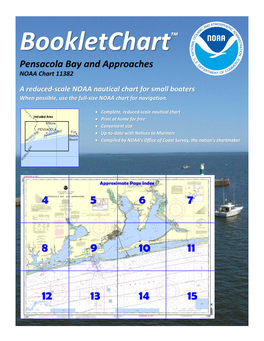 Pensacola Bay and Approaches NOAA Chart 11382